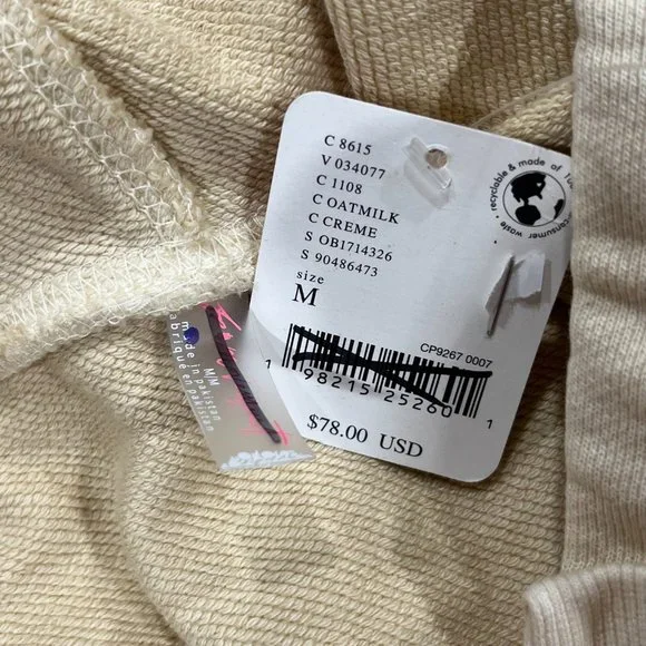 FP Movement, by Free People, Best Of Hoodie, in Oatmilk, size M // NWT //CURRENT - Picture 9 of 9